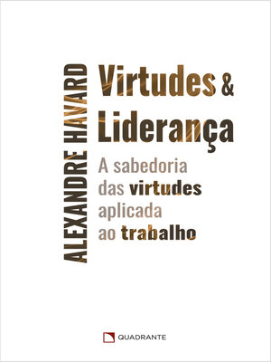cover image of Virtudes & liderança
